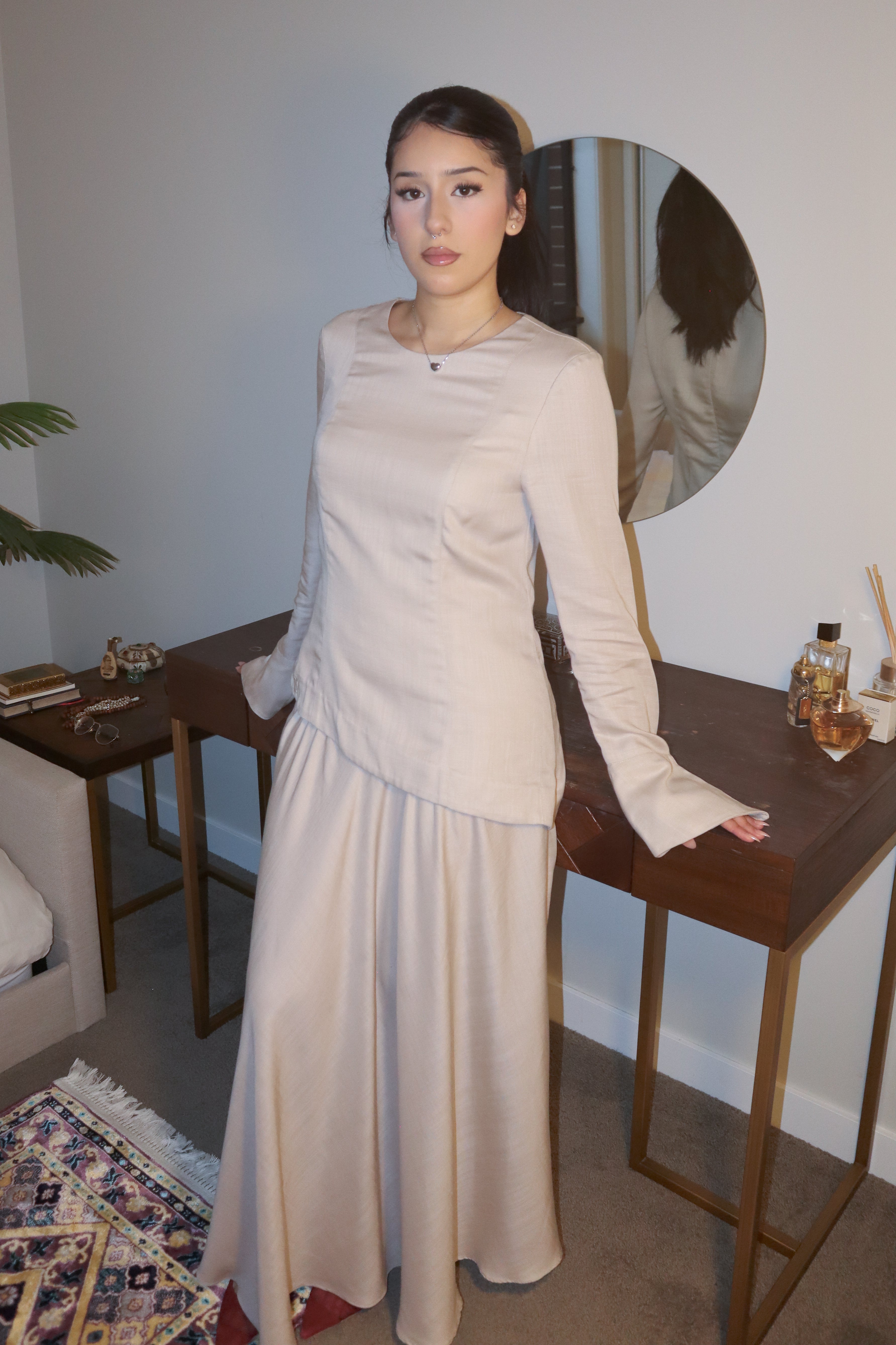 Tencel Asymmetrical Top